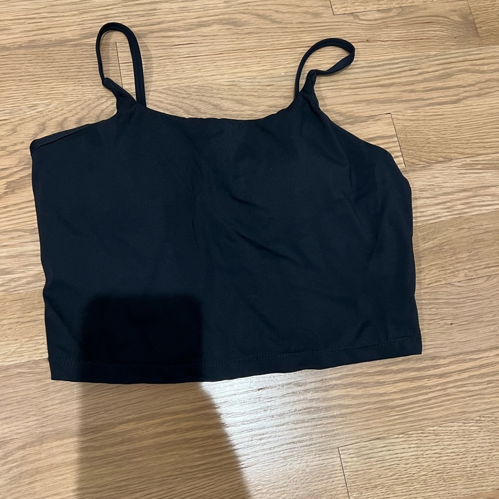 Longline black sports bra - good condition